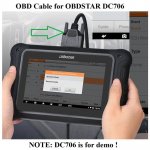 OBD2 Cable Main Cable for OBDSTAR DC706 ECU Tool